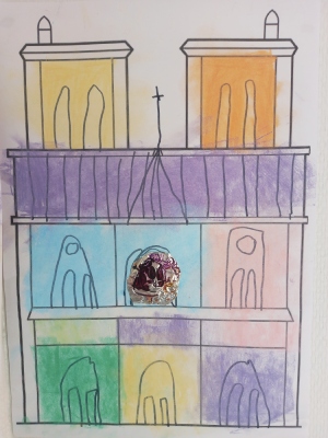 DESSIN MATERNELLE JAUNE PARIS 1