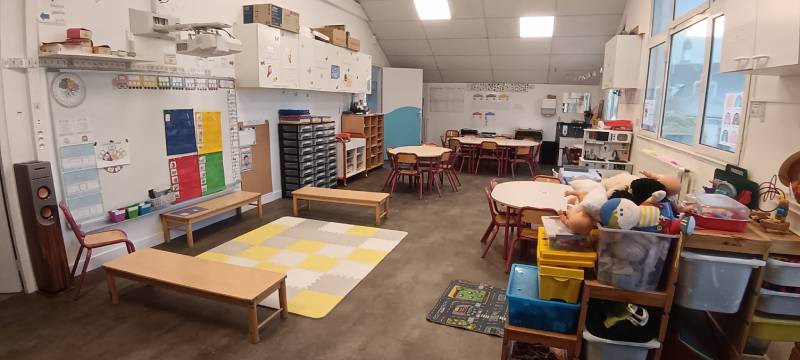 CLASSE MATERNELLE JAUNE