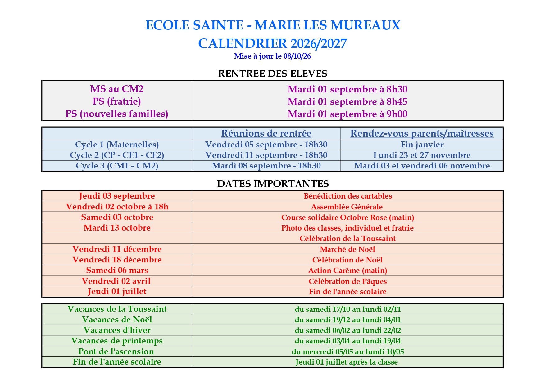 calendrier 24 25